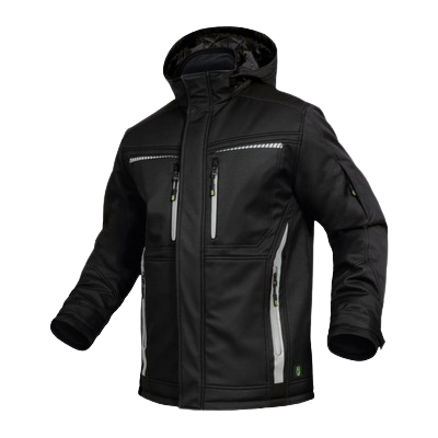 Kabát softshell LEIB Flex fekete 4 XL