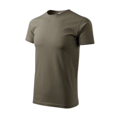 Póló Basic férfi army XL színkód: 29
